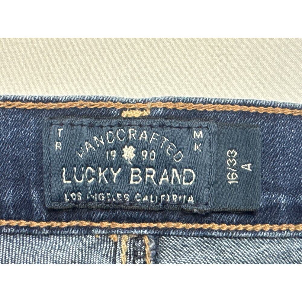 Lucky Brand Women's Sweet Boot Blue Jeans - Size 16/33A (34x27.5) - Picture 4 of 8